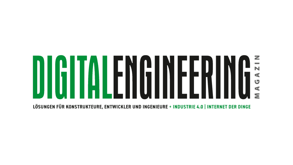 Digital engineering magazine logo