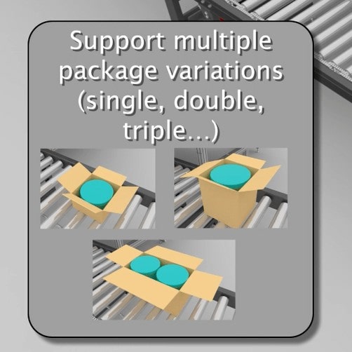 Support multiple package variations (single, double, triple...)
