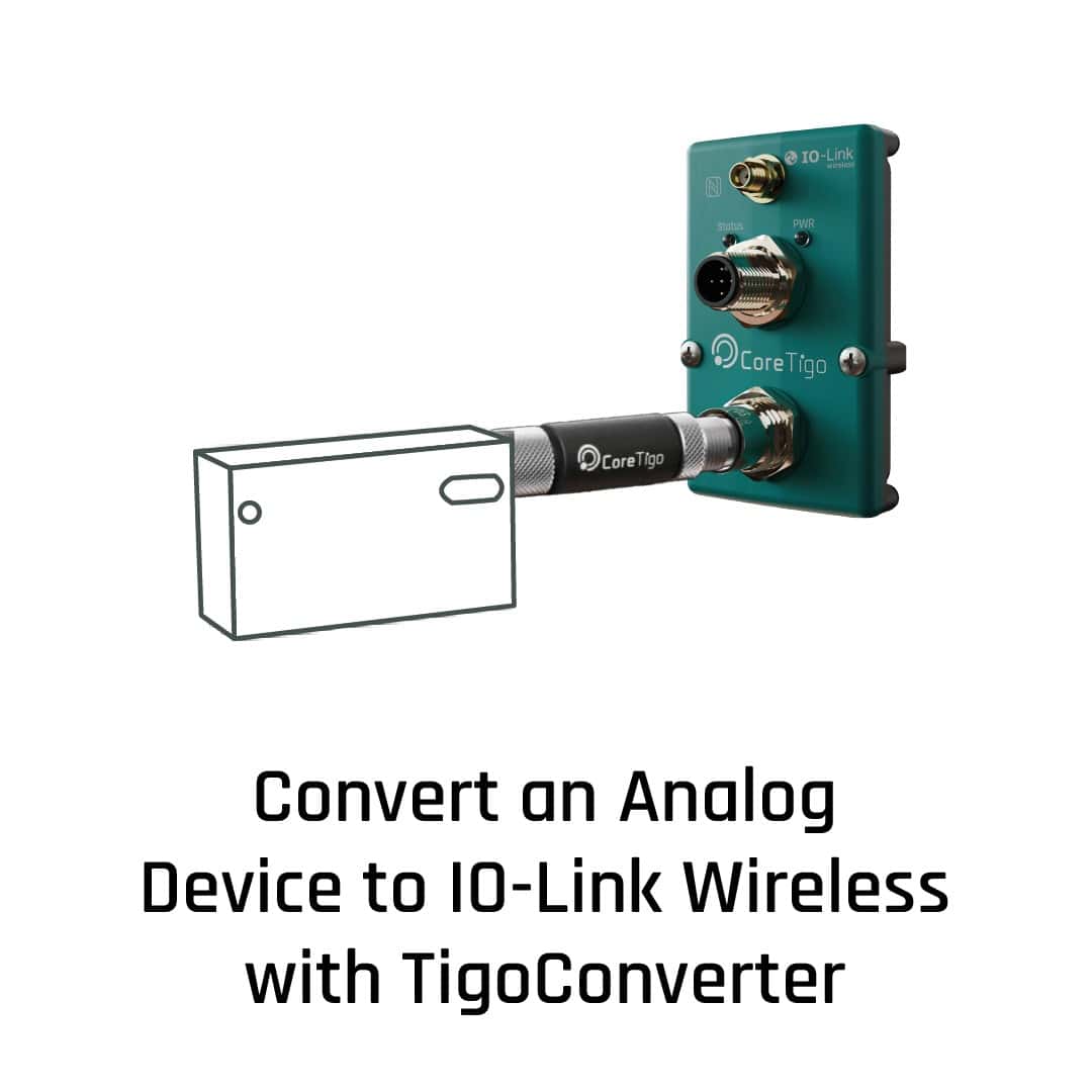 TigoBridge A2/B2 - Convert an Analog Device to IO-Link Wireless with TigoConverter